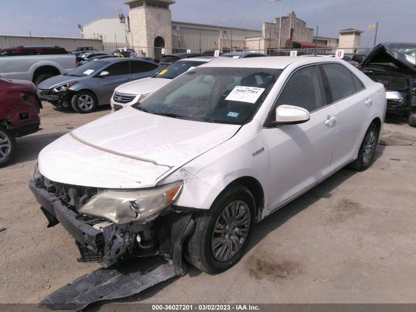 2013 TOYOTA CAMRY HYBRID LE/XLE 4T1BD1FK6DU091443