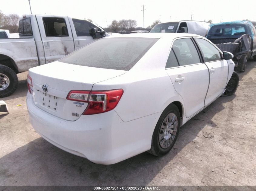 2013 TOYOTA CAMRY HYBRID LE/XLE 4T1BD1FK6DU091443