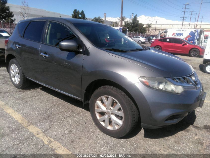 2014 NISSAN MURANO S - JN8AZ1MU9EW401780