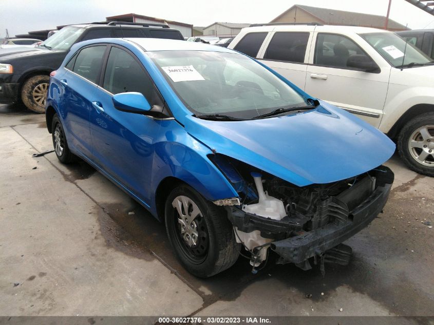2017 HYUNDAI ELANTRA GT - KMHD35LH2HU375489
