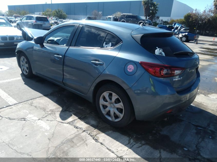 2016 MAZDA MAZDA3 I SPORT - JM1BM1J71G1347887
