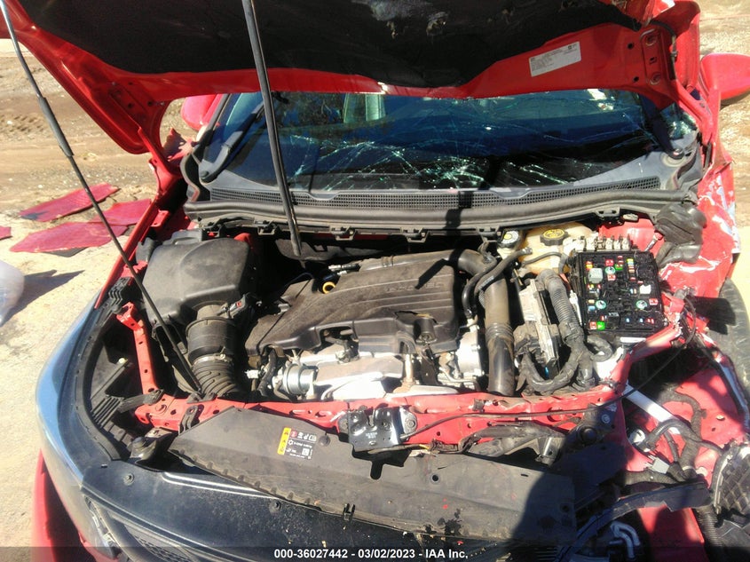 VIN 3G1BE6SM4KS543725 2019 CHEVROLET CRUZE LT