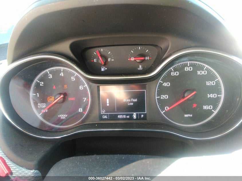 VIN 3G1BE6SM4KS543725 2019 CHEVROLET CRUZE LT