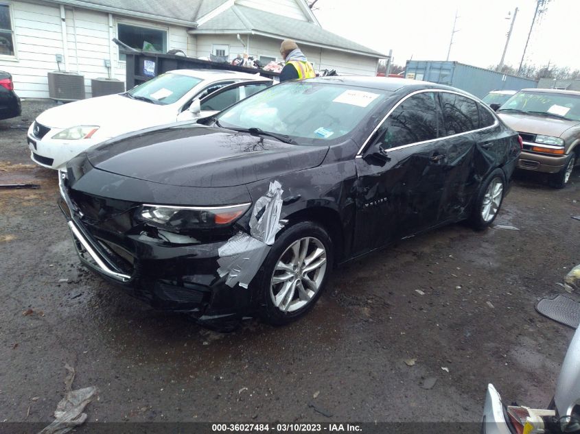 2016 CHEVROLET MALIBU LT - 1G1ZE5ST2GF304136