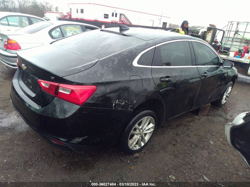2016 CHEVROLET MALIBU LT - 1G1ZE5ST2GF304136