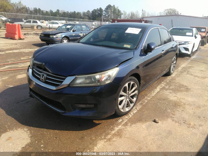 2014 HONDA ACCORD SEDAN SPORT - 1HGCR2F53EA099725