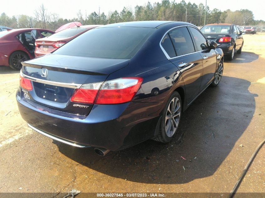 2014 HONDA ACCORD SEDAN SPORT - 1HGCR2F53EA099725