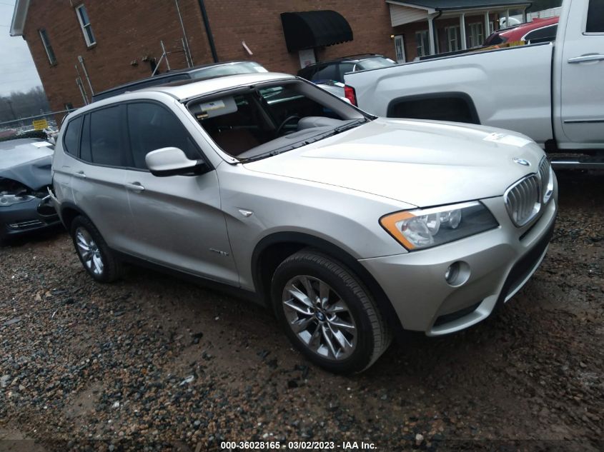 2014 BMW X3 XDRIVE28I - 5UXWX9C56E0D12902