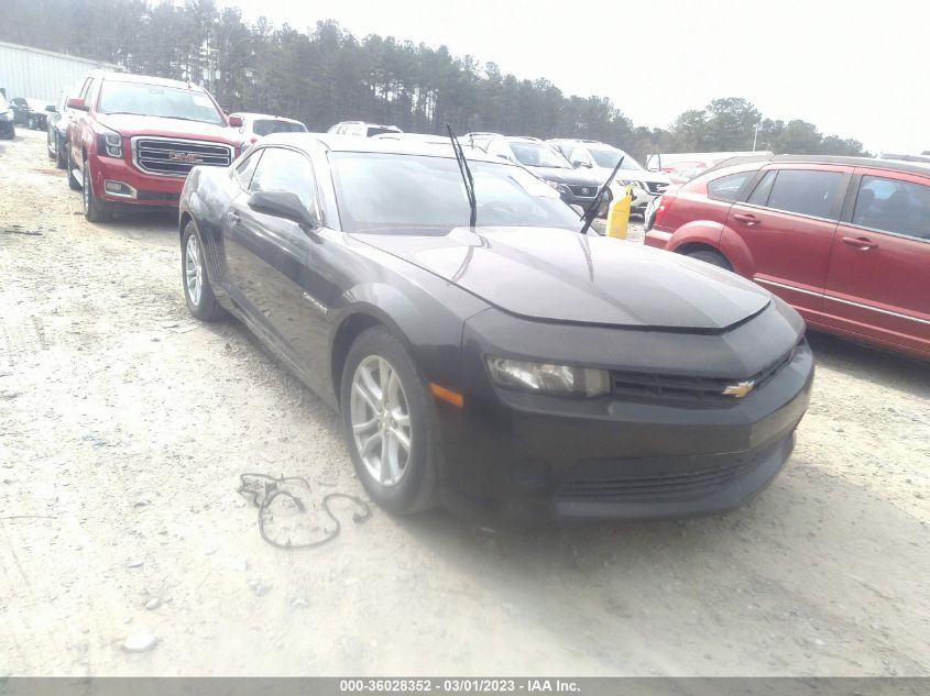 2015 CHEVROLET CAMARO LS - 2G1FB1E36F9247396