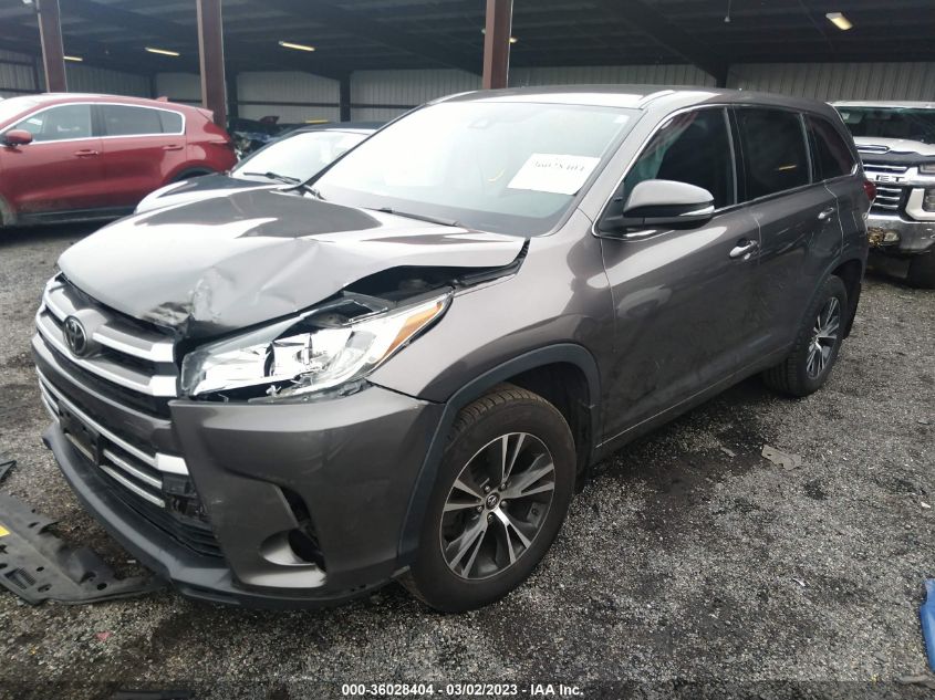 2018 TOYOTA HIGHLANDER LE - 5TDBZRFH3JS498967