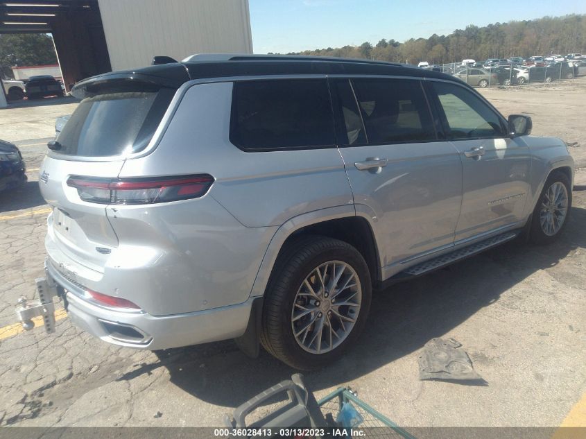 2022 JEEP GRAND CHEROKEE L SUMMIT 1C4RJKET3N8503856