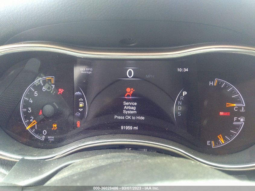 2015 JEEP GRAND CHEROKEE LIMITED - 1C4RJFBG8FC242012