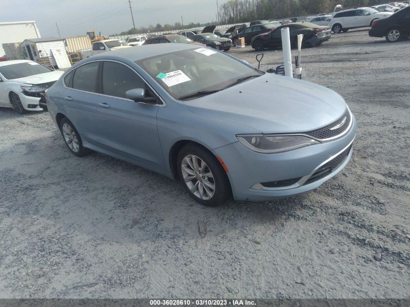 2015 CHRYSLER 200 C - 1C3CCCCB0FN672739