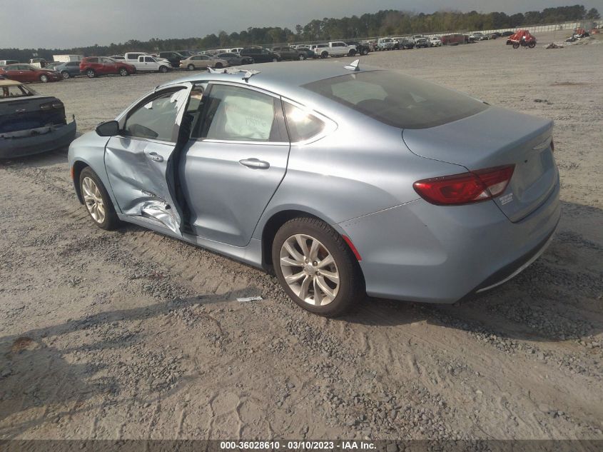2015 CHRYSLER 200 C - 1C3CCCCB0FN672739
