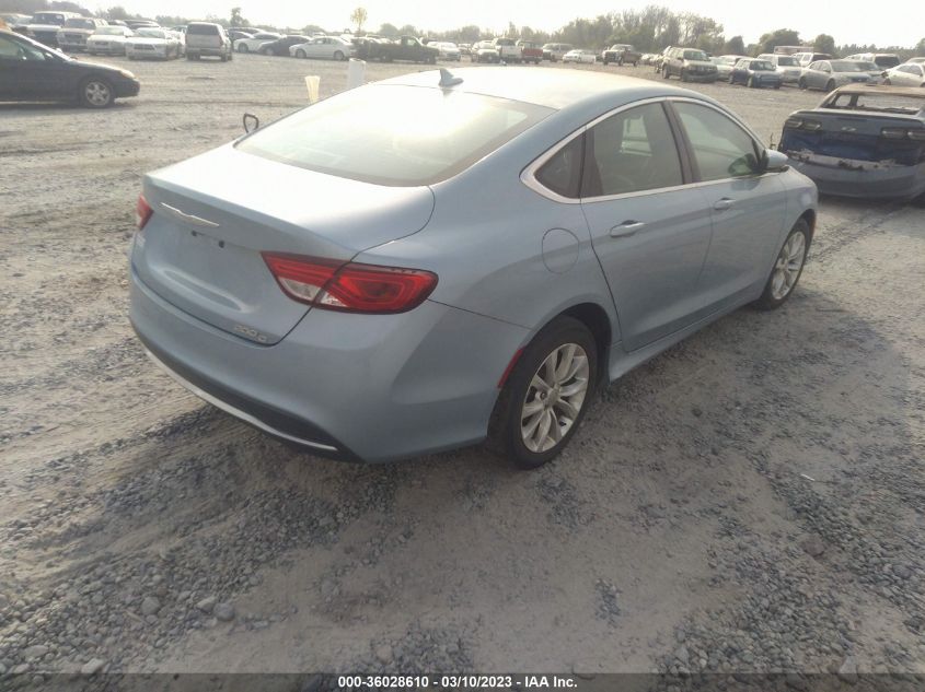 2015 CHRYSLER 200 C - 1C3CCCCB0FN672739