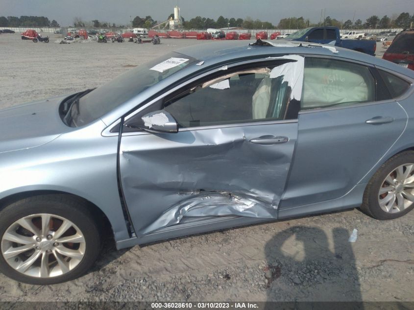 2015 CHRYSLER 200 C - 1C3CCCCB0FN672739