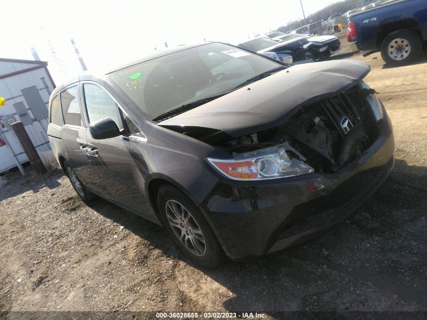 2013 HONDA ODYSSEY EX-L - 5FNRL5H64DB078454