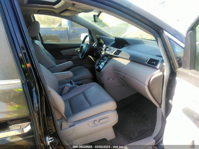 2013 HONDA ODYSSEY EX-L - 5FNRL5H64DB078454