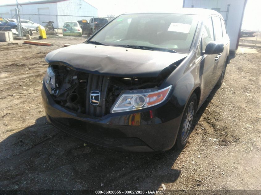 2013 HONDA ODYSSEY EX-L - 5FNRL5H64DB078454