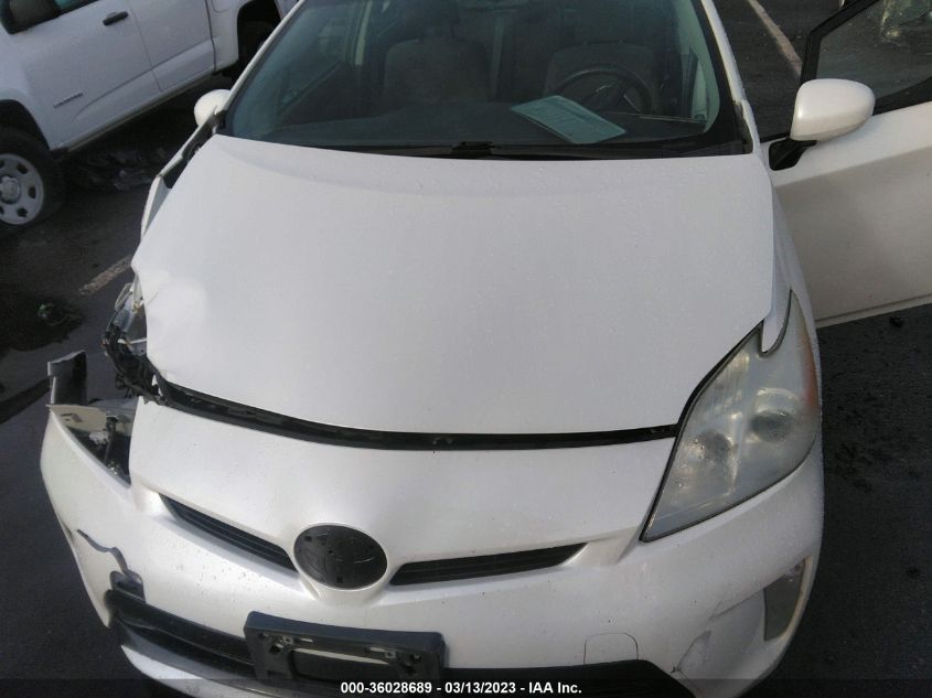 2013 TOYOTA PRIUS ONE/TWO/THREE/FOUR/FIVE - JTDKN3DU7D1682366