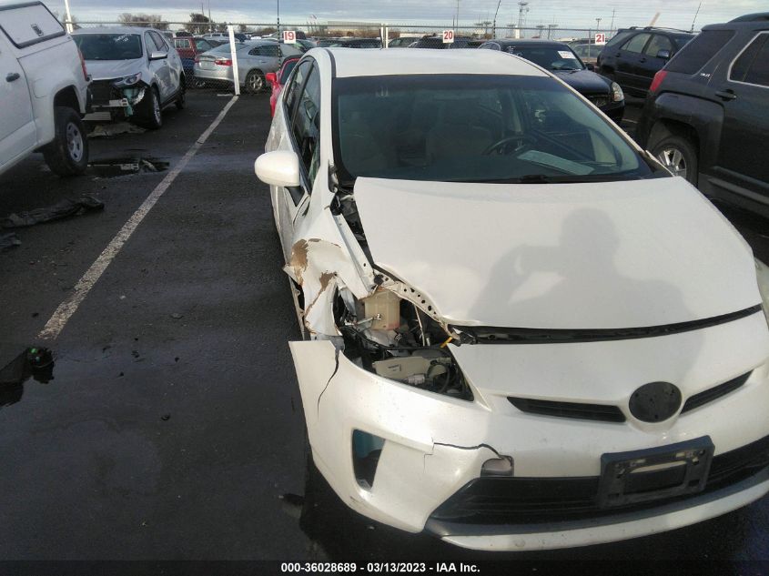 2013 TOYOTA PRIUS ONE/TWO/THREE/FOUR/FIVE - JTDKN3DU7D1682366
