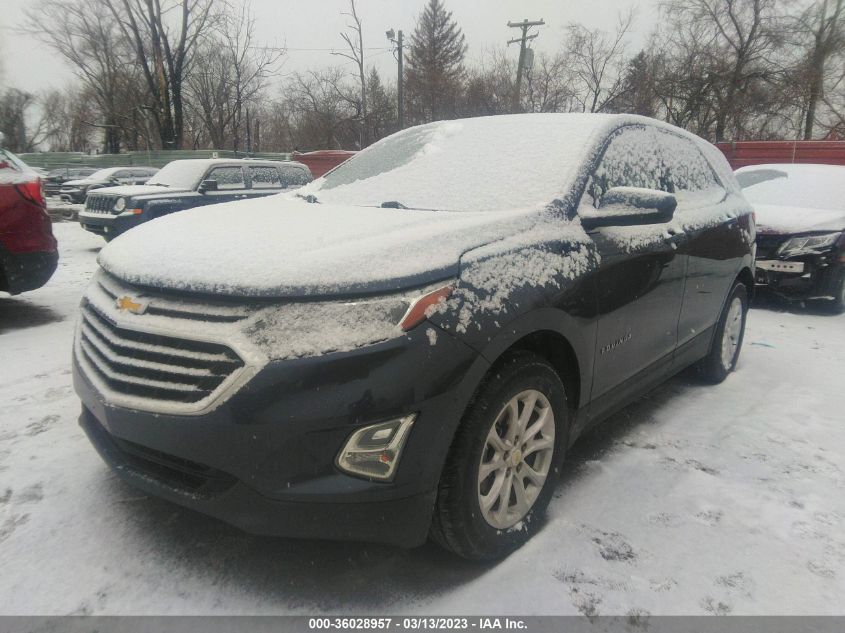 2018 CHEVROLET EQUINOX LT - 3GNAXJEV6JL351176