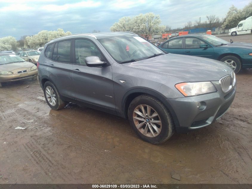 2013 BMW X3 XDRIVE28I - 5UXWX9C56D0A24036