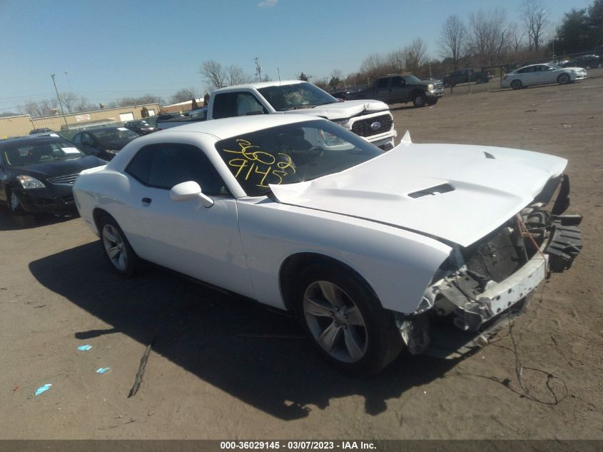 Lot #2534662273 2016 DODGE CHALLENGER SXT salvage car