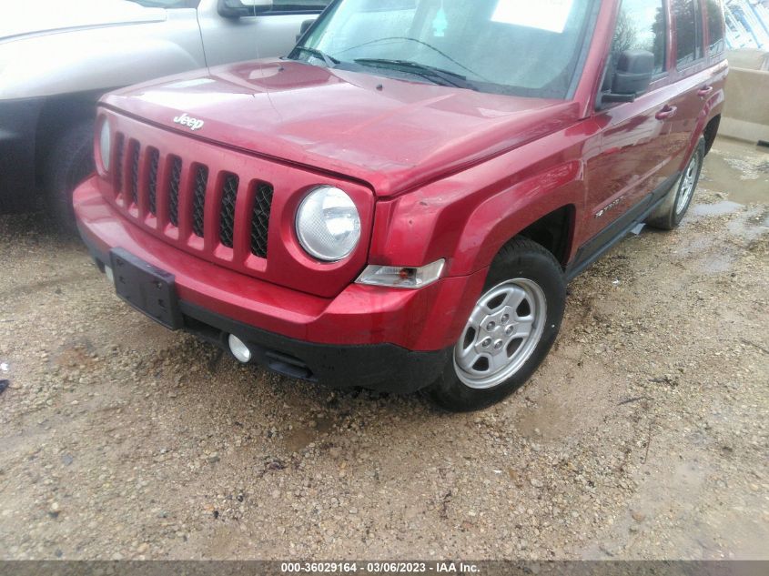 2014 JEEP PATRIOT SPORT - 1C4NJPBA6ED805776
