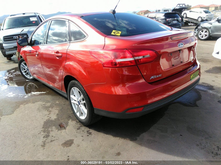 VIN 1FADP3F23JL278730 2018 FORD FOCUS SE
