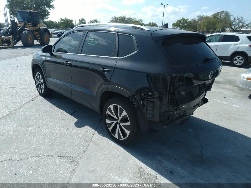 2022 VOLKSWAGEN TAOS SE - 3VVRX7B25NM017554