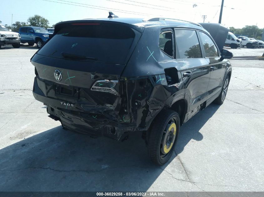 2022 VOLKSWAGEN TAOS SE - 3VVRX7B25NM017554