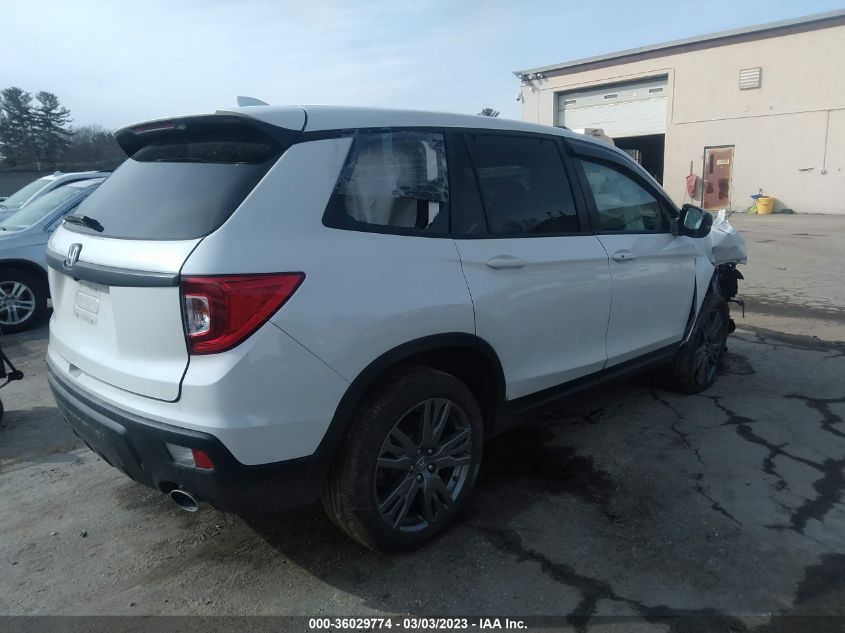 2021 HONDA PASSPORT EX-L - 5FNYF8H58MB011562