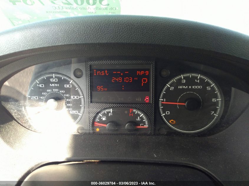 2015 RAM PROMASTER 3C6TRVAGXFE520001