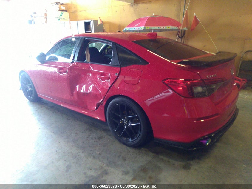 VIN 2HGFE2F55NH501996 2022 HONDA CIVIC SEDAN SPORT