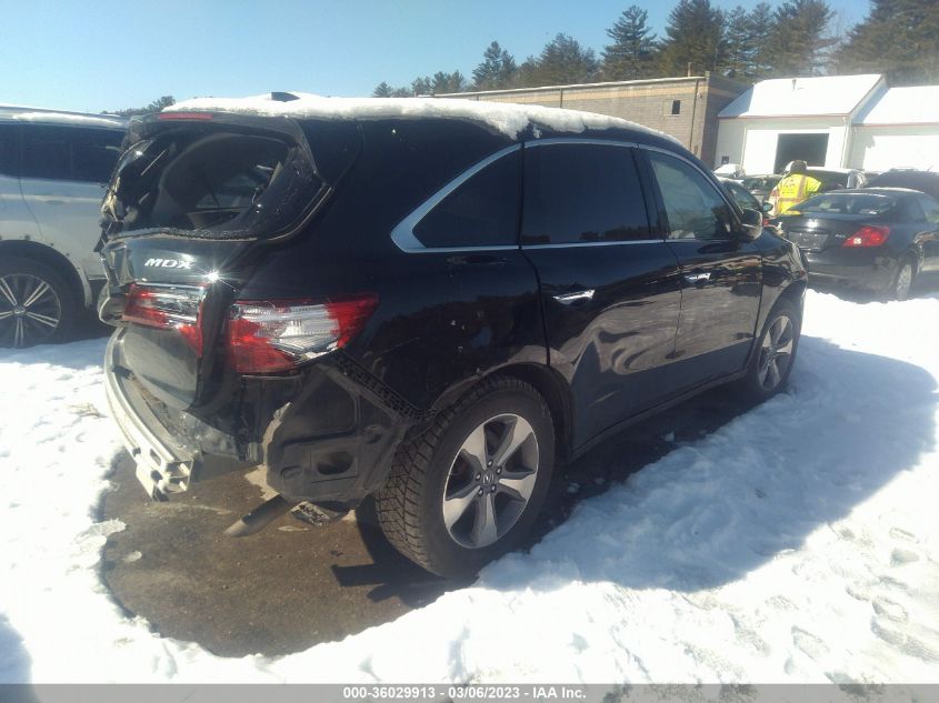 2014 ACURA MDX - 5FRYD3H21EB004709