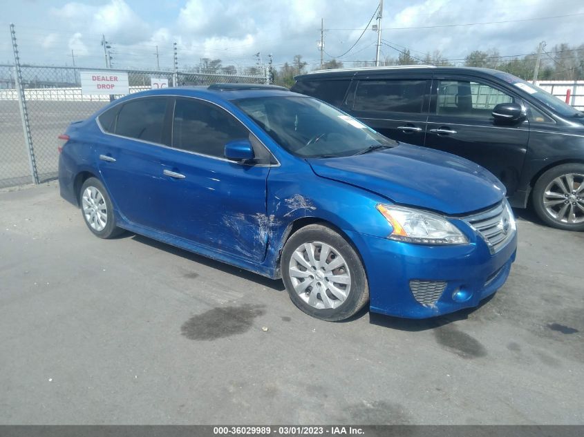 2013 NISSAN SENTRA SR - 3N1AB7AP0DL564620