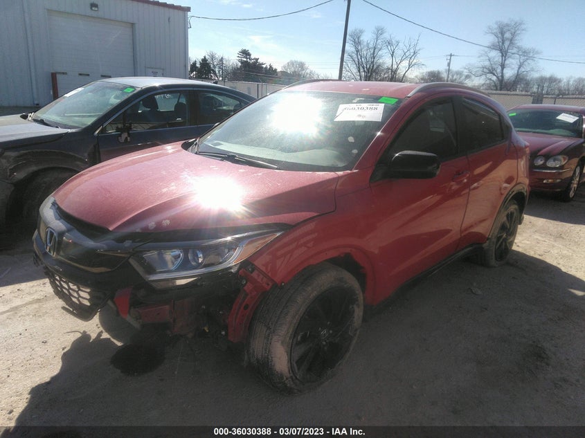 VIN 3CZRU6H17MM700090 2021 HONDA HR-V SPORT