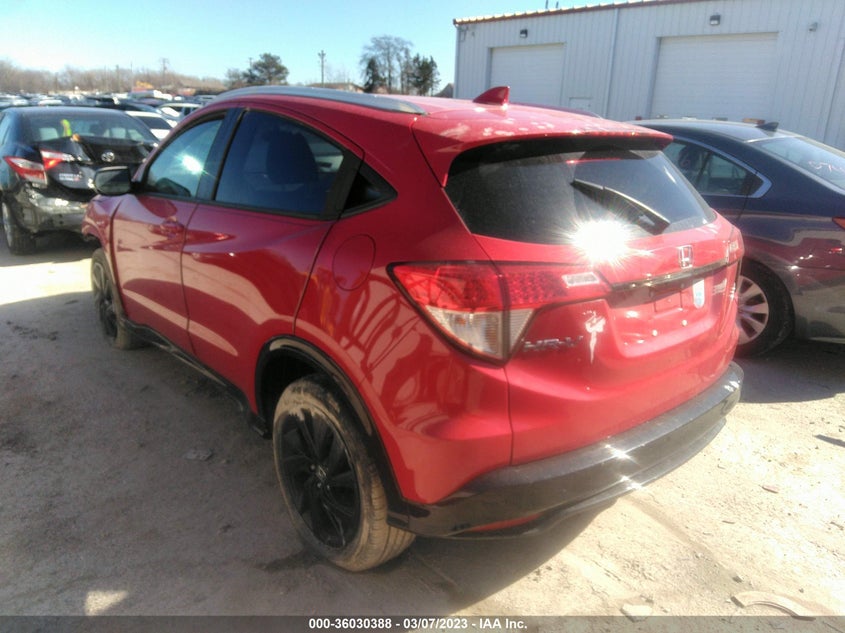 VIN 3CZRU6H17MM700090 2021 HONDA HR-V SPORT