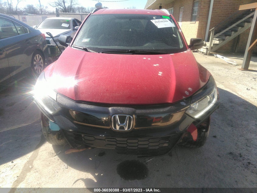 VIN 3CZRU6H17MM700090 2021 HONDA HR-V SPORT