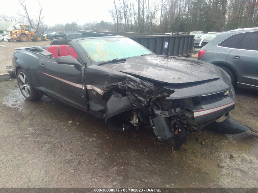 2015 CHEVROLET CAMARO LT - 2G1FF3D35F9209739