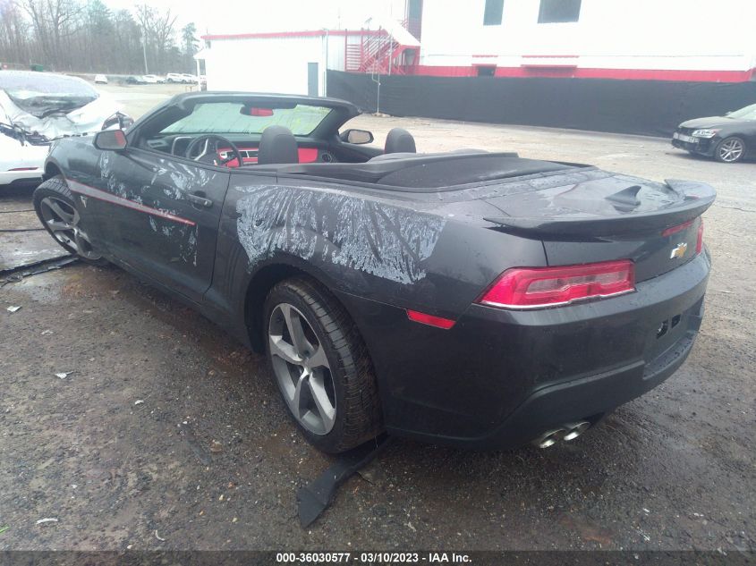 2015 CHEVROLET CAMARO LT - 2G1FF3D35F9209739