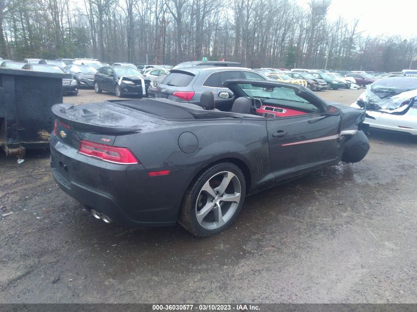 2015 CHEVROLET CAMARO LT - 2G1FF3D35F9209739