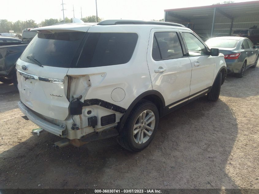 2016 FORD EXPLORER XLT - 1FM5K7D81GGB92101