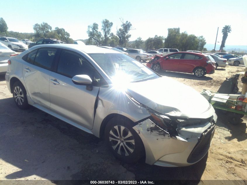 2022 TOYOTA COROLLA HYBRID LE - JTDEAMDE9NJ051823