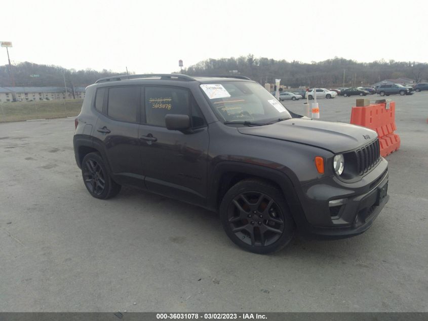 2021 JEEP RENEGADE LATITUDE - ZACNJCBB8MPM33615