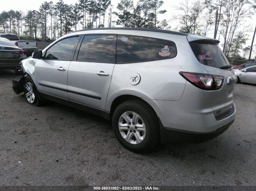 2016 CHEVROLET TRAVERSE LS - 1GNKRFED5GJ349261
