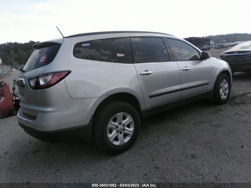 2016 CHEVROLET TRAVERSE LS - 1GNKRFED5GJ349261