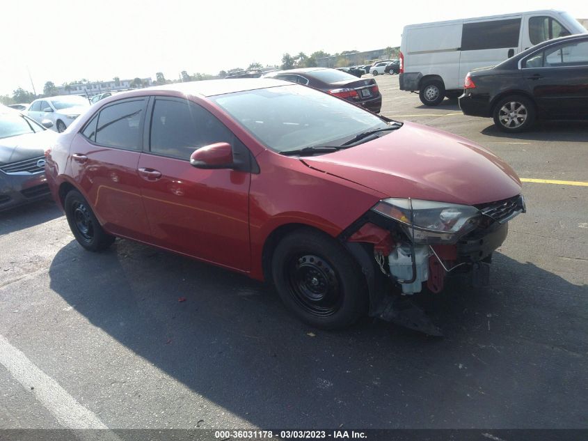 2016 TOYOTA COROLLA L/LE/S/S PLUS/LE PLUS - 2T1BURHE9GC504774