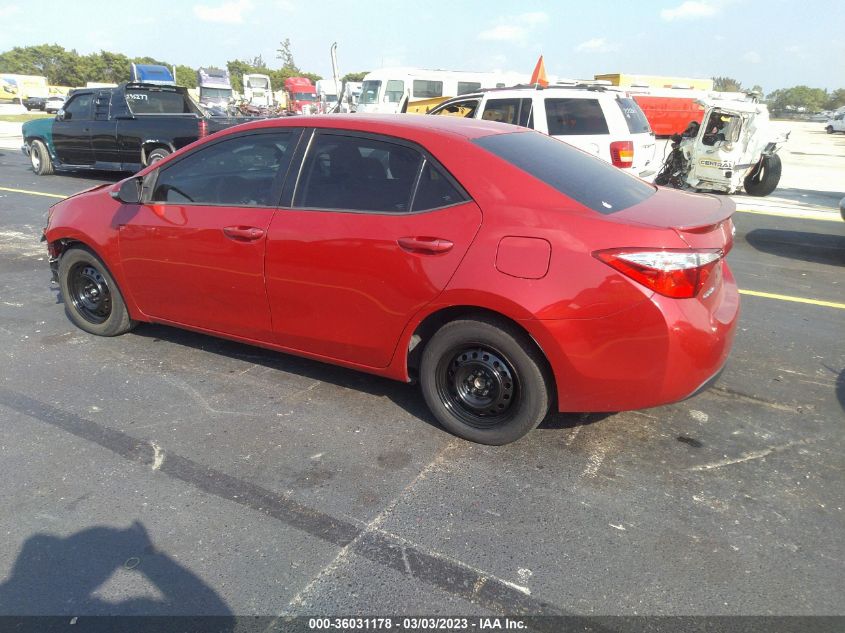 2016 TOYOTA COROLLA L/LE/S/S PLUS/LE PLUS - 2T1BURHE9GC504774